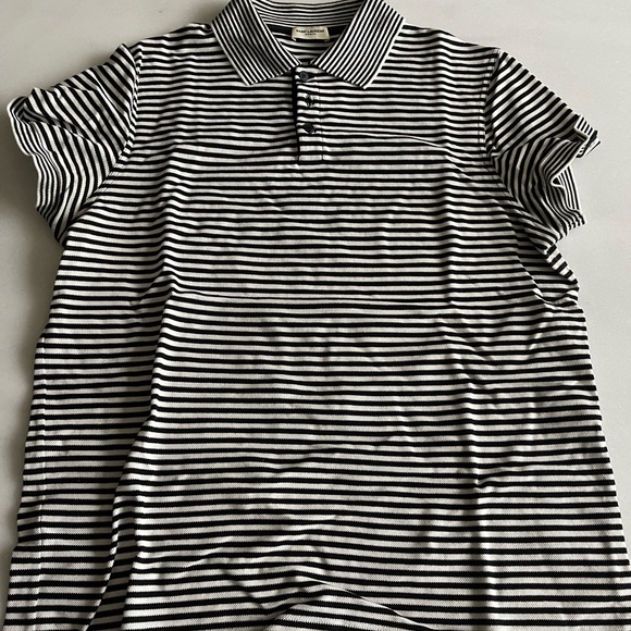 YSL men’s striped polo top - Picture 1 of 4